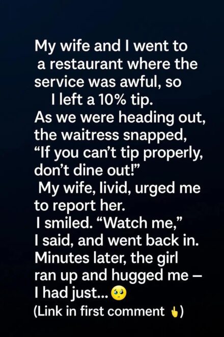 A Simple Act of Kindness That Changed the Entire Evening