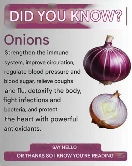 BENEFITS OF ONIONS