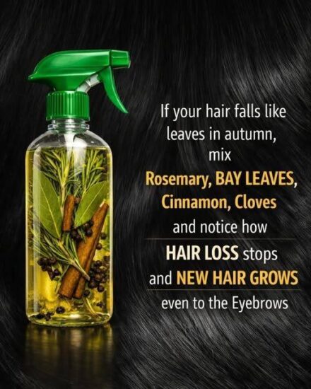 The Natural Spray That Helps Stop Hair Loss and Awakens New Hair Growth