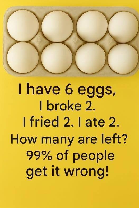 The 6-Egg Riddle — Answer Revealed