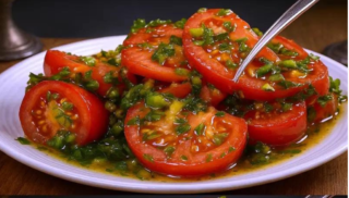 Magic Tomato Salad: The explosion of flavor in your mouth