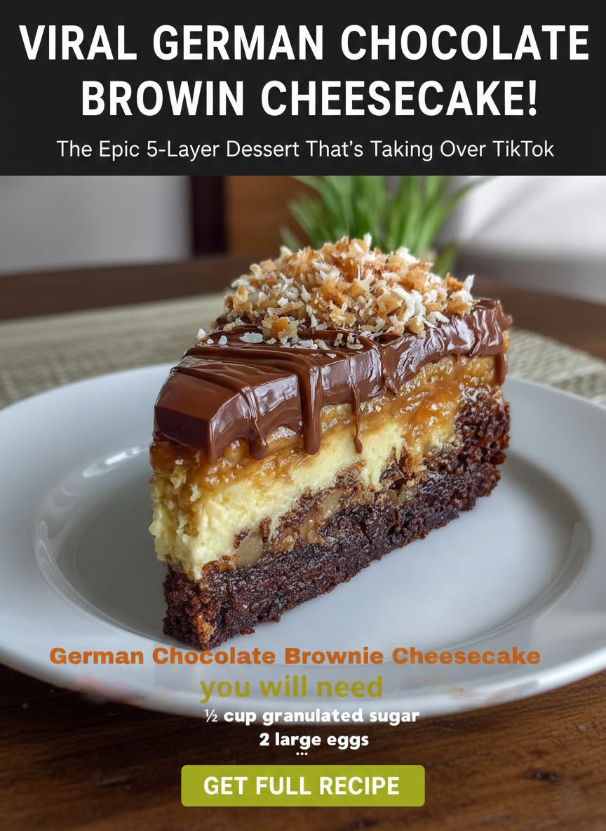 German Chocolate Cheesecake Recipe – The Ultimate Decadent Dessert