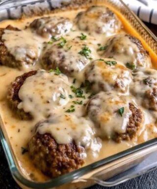 Amish Hamburger Steak Bake