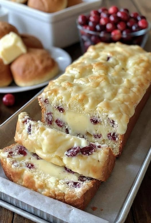 🍞🍒 Cranberry Loaf (High-Protein Version)
