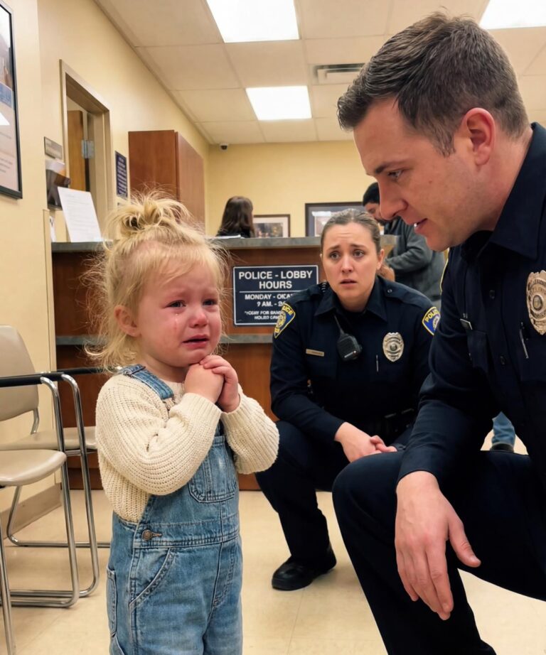 A little girl went to a police station to confess to a serious crime, but what she said left the officer completely shocked.