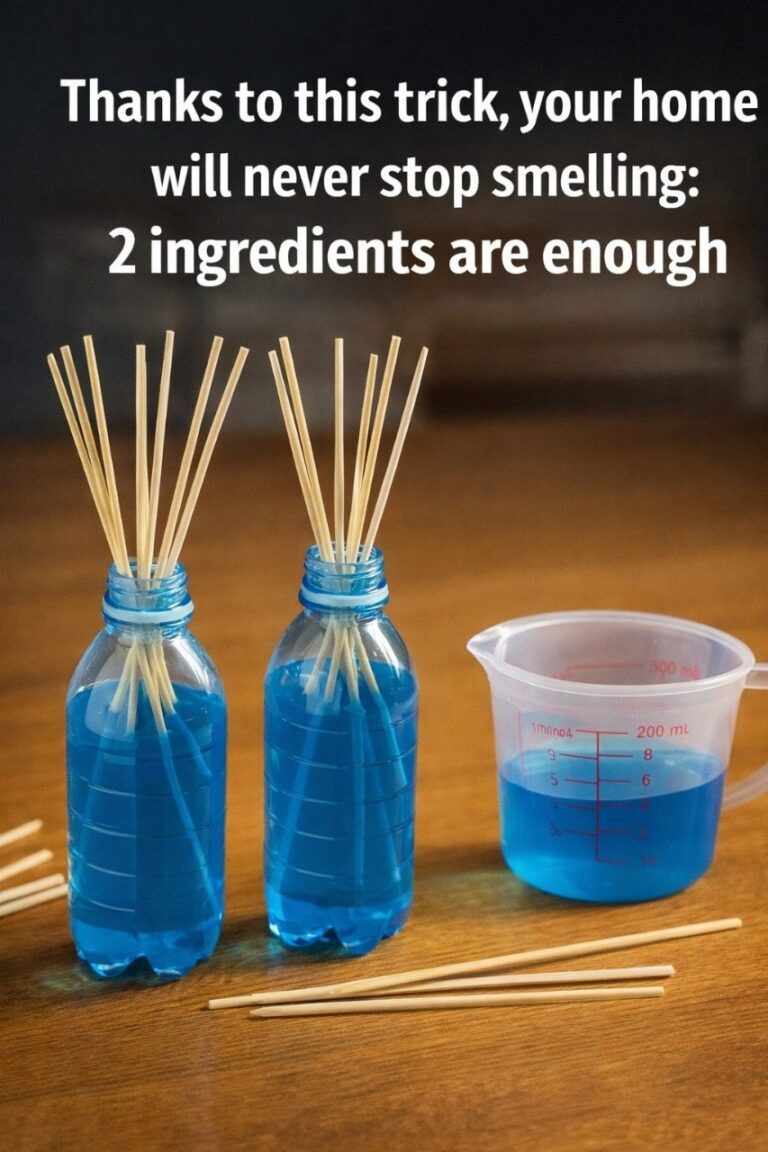 Thanks to this trick your house will never stop smelling: 2 ingredients are enough