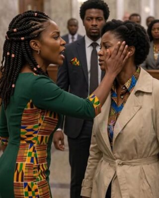 My Husband’s Mistress Slapped Me Outside the Courtroom. I Didn’t Cry, I Didn’t Scream… I Just Smiled. Minutes Later, the Entire Room Found Out Who I Really Was.