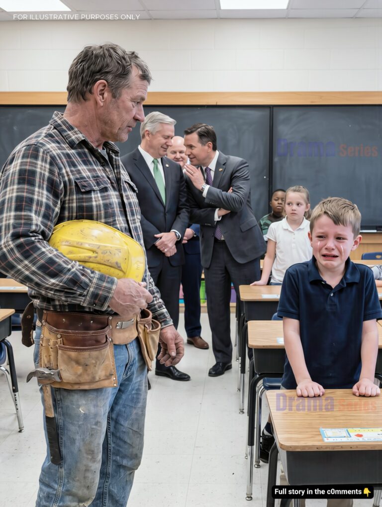 They Mocked My Grease‑Stained Toolbelt… Until One Boy’s Trembling Confession Silenced the Room