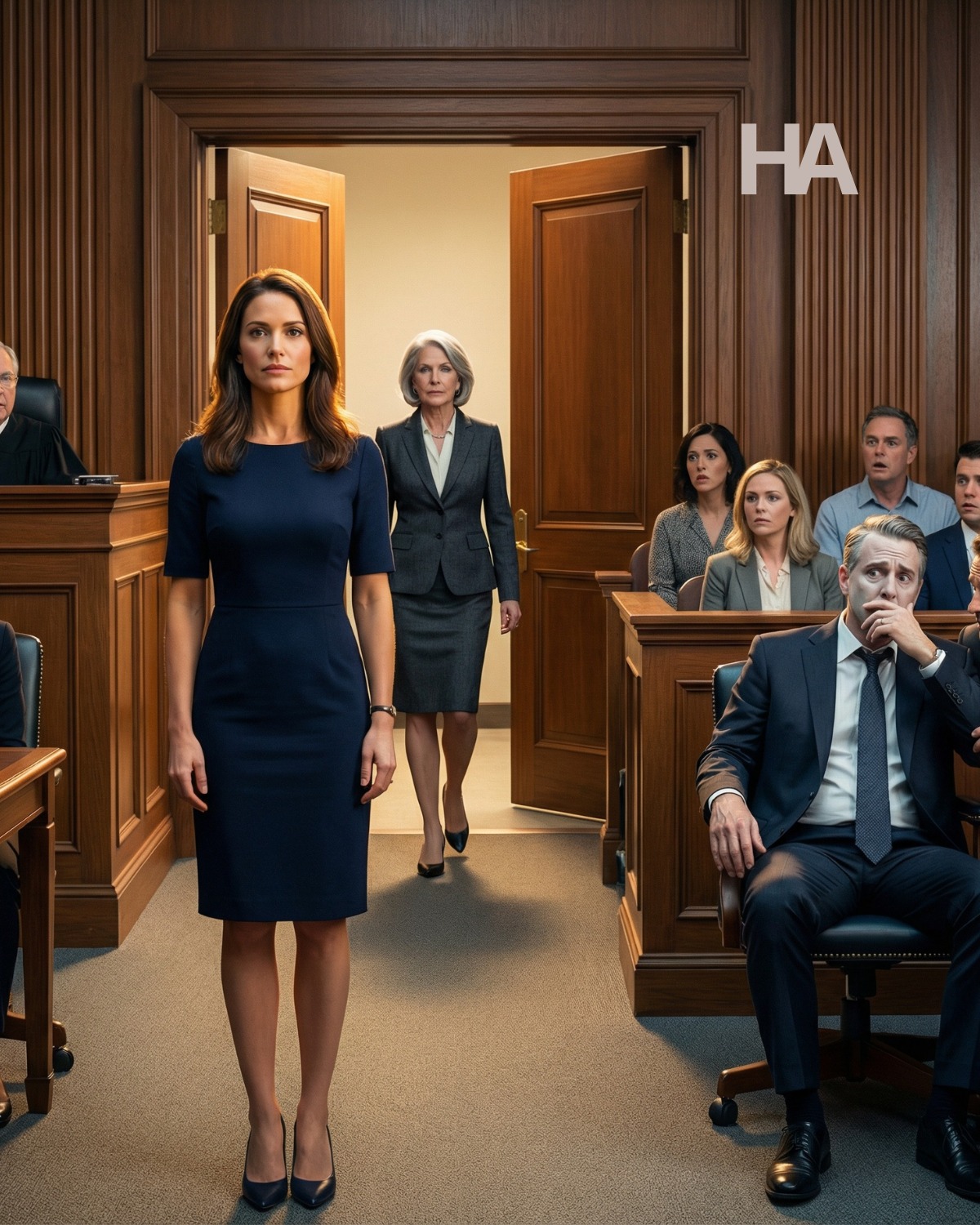 YOUR HUSBAND LAUGHS IN COURT BECAUSE YOU SHOW UP WITHOUT A LAWYER… THEN YOUR MOTHER WALKS IN AND HIS PERFECT LIFE STARTS COLLAPSING