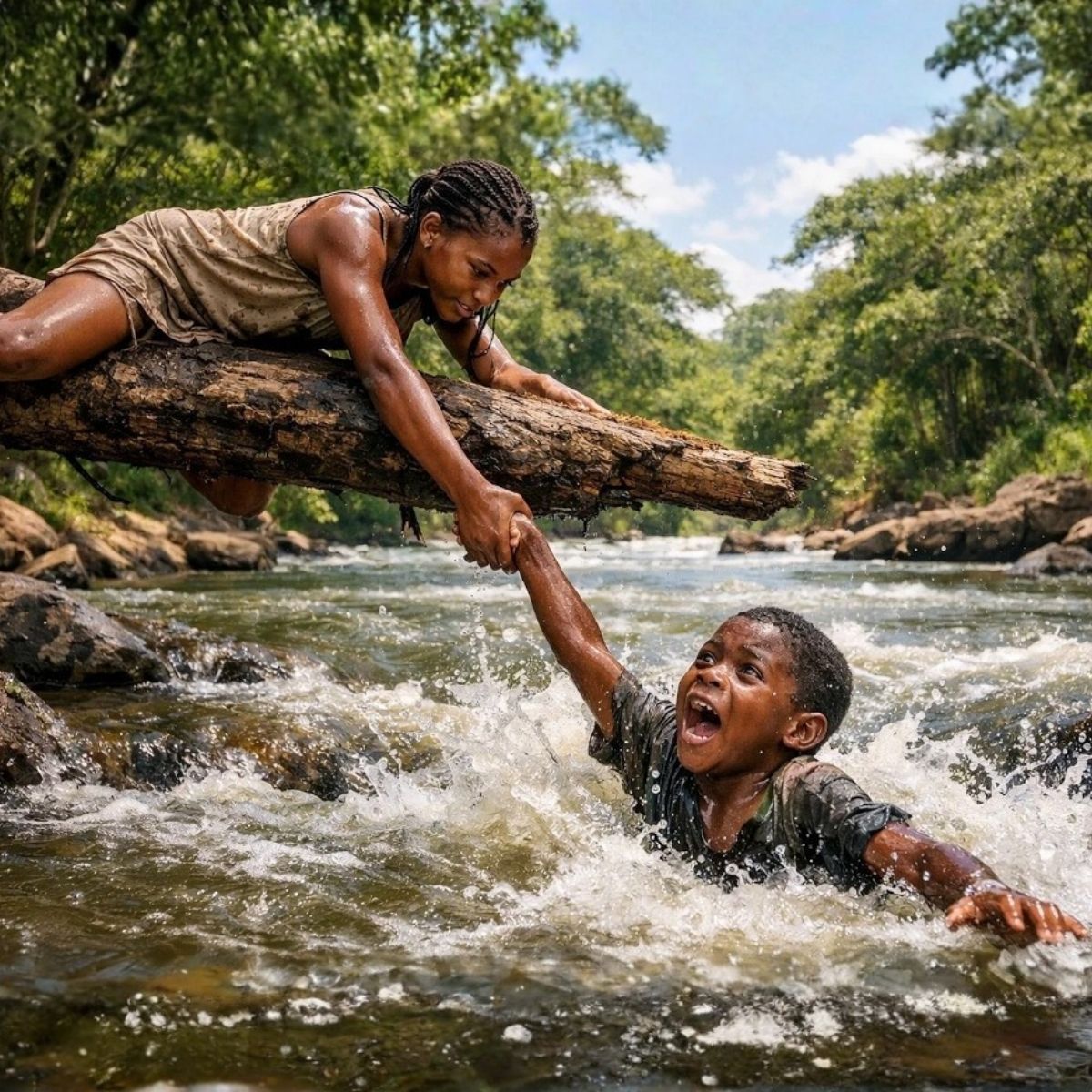 An Orphan Girl Risks Her Life to Save a Drowning Boy — He Returns as a CEO and Proposes to Her